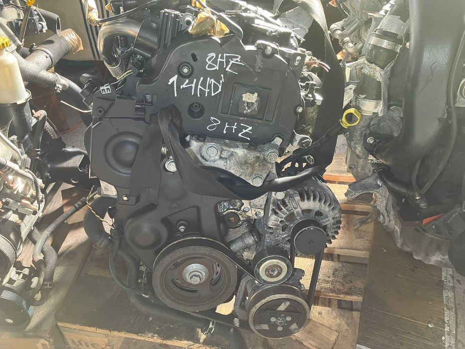 Motor completo PSA Citroen C3, Peugeot 206, 207 e 307 1.4HDI 8HZ / 8HX