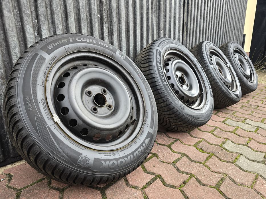 Felgi z oponami 185/65R15 Hyundai I20 II 4x100 KIA RIO Accent Yaris
