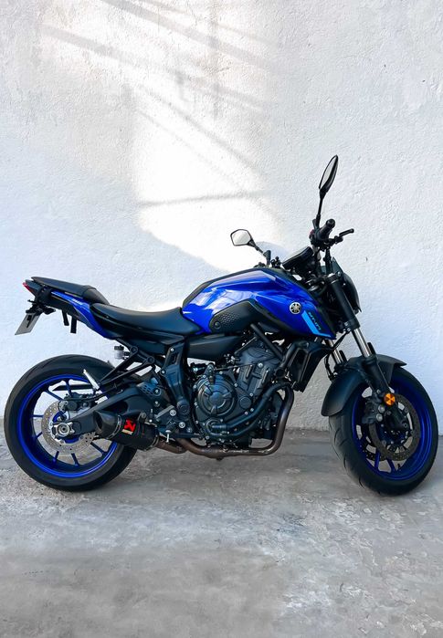 Yamaha mt-07 Akrapovic 35kw Deslimitada - ler descrição