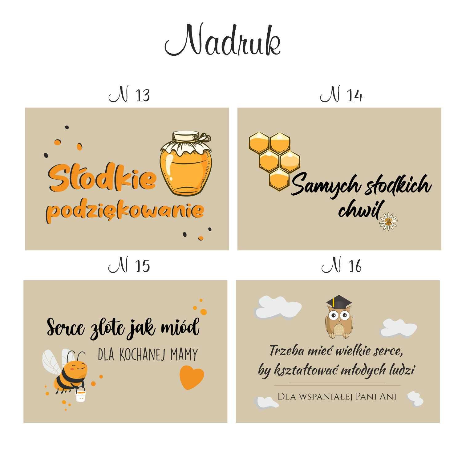 Zestaw: Skrzynka z nadrukiem/grawerem + 6x słoik 120 ml z zakrętką