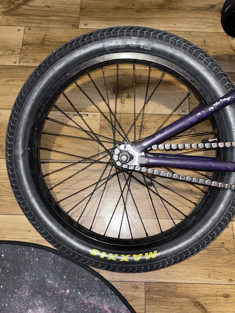 Bmx rama i także koła