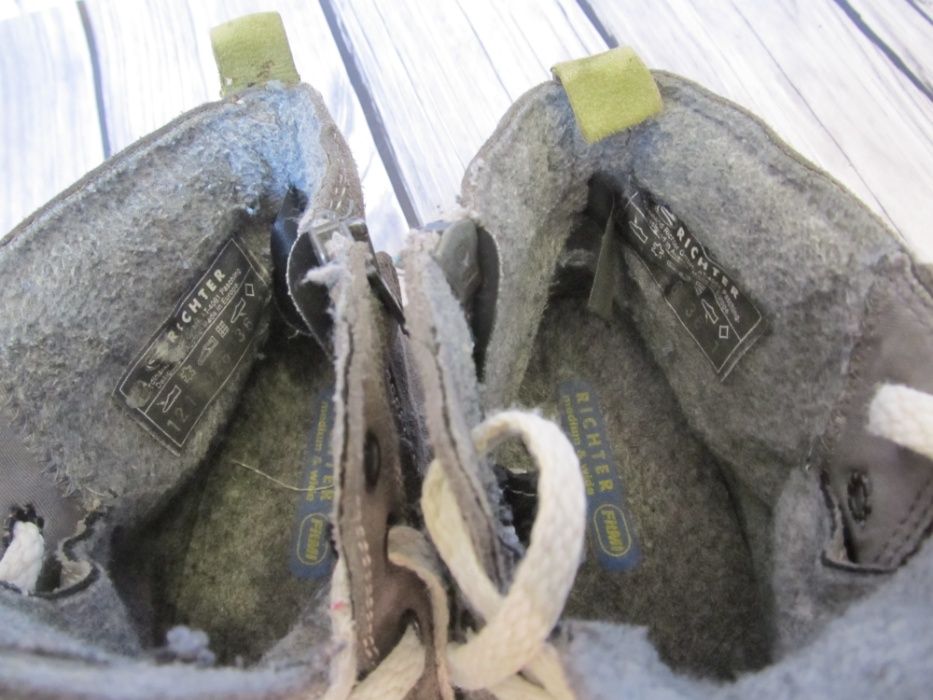 ботинки Richter, замшевые, размер 36