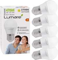 Lumare żarówka LED E27 5W zestaw 5szt