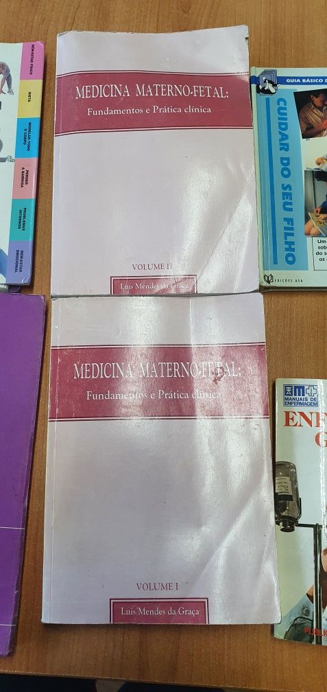 Diversos livros area saúde