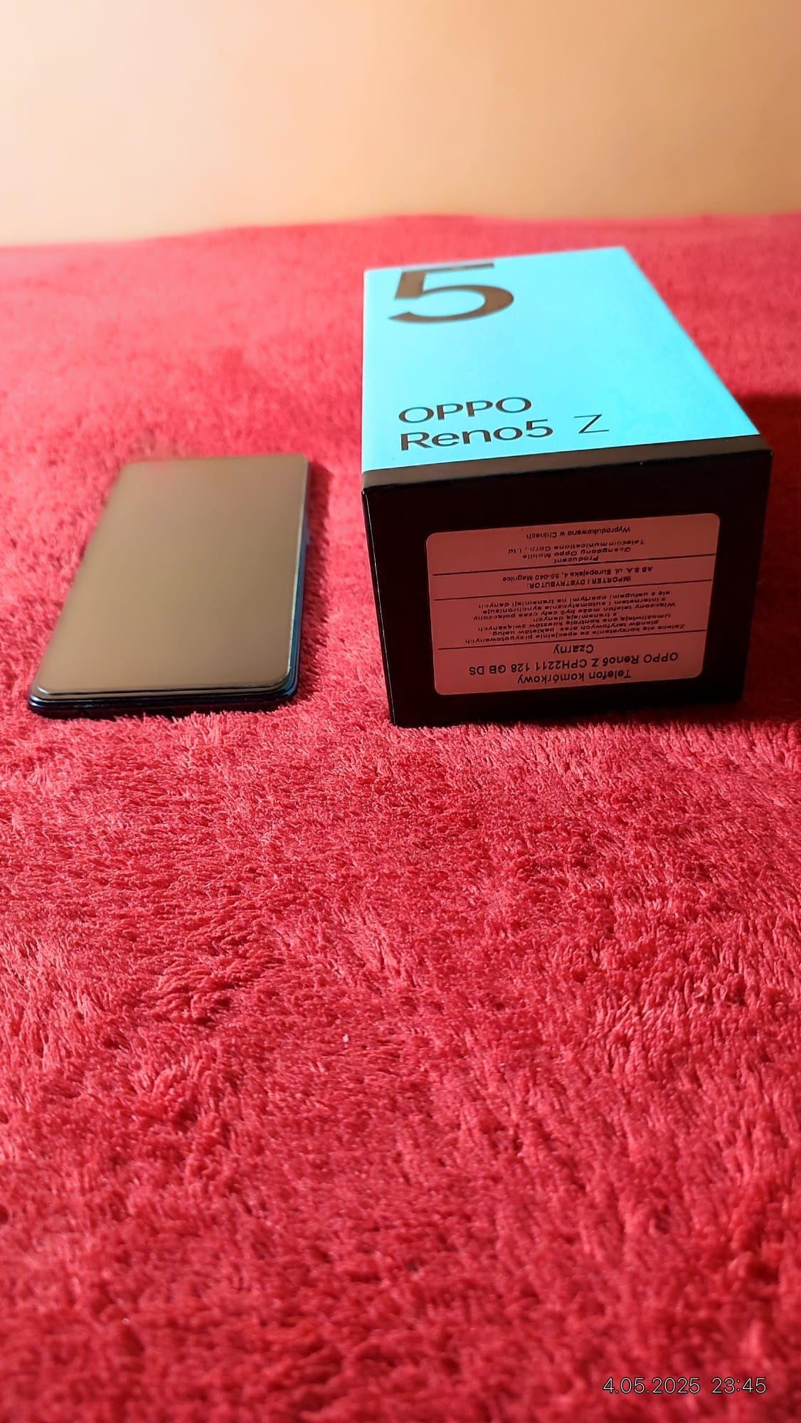 Smartfon Oppo Reno 5Z 5g. 8+8/128GB.st.j.Nowy.