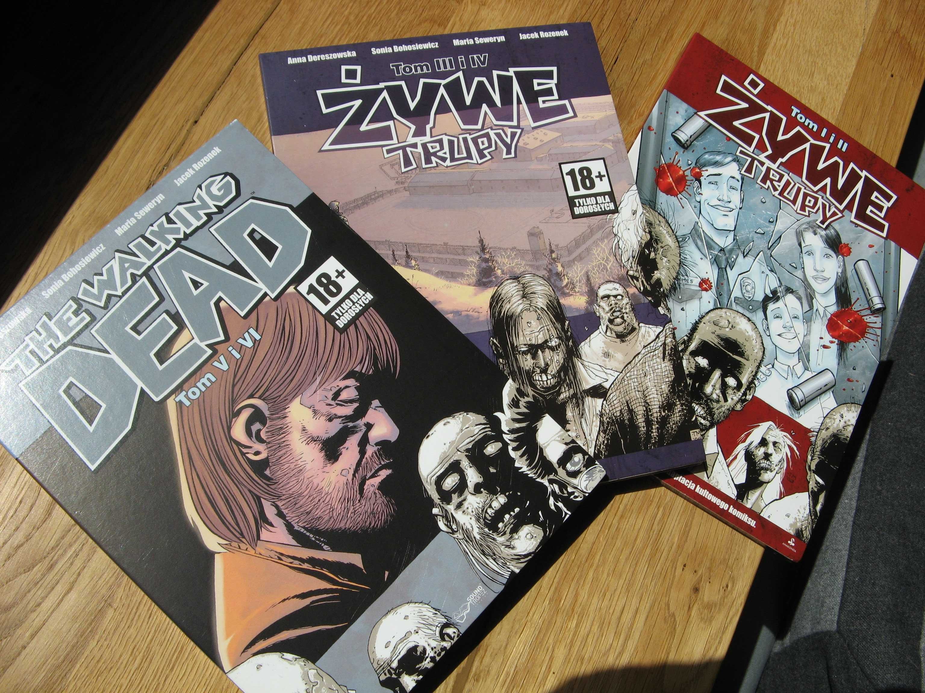 The Walking Dead Żywe trupy cz. 1,2,3,4,5,6 KOMPLET!!!