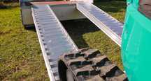 Najazdy, rampy aluminiowe 3m do 2500kg, 35cm szerokie, dostawa 0 zł