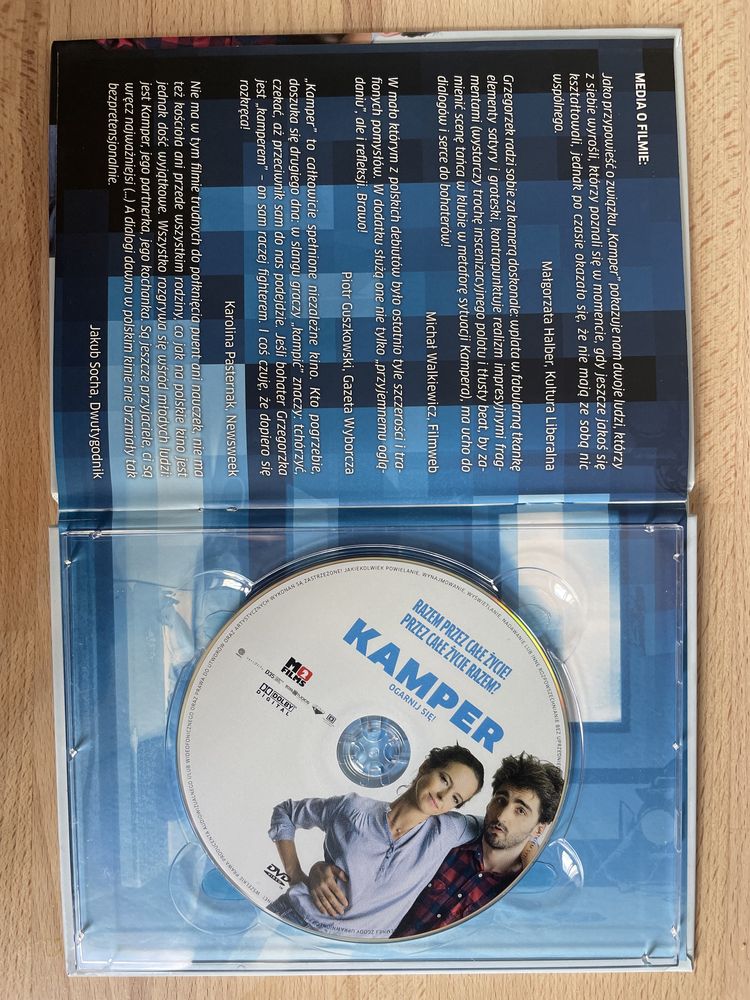 Film Kamper DVD z muzyką Pezeta