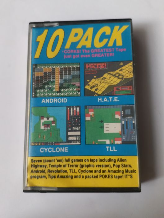 Касета з ігровими програмами  ZX  Spectrum
