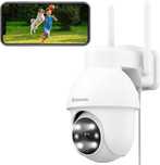Kamera Ip Obrotowa Zewnętrzna 2k Hd Cctv 360° Wi-fi Noktowizor