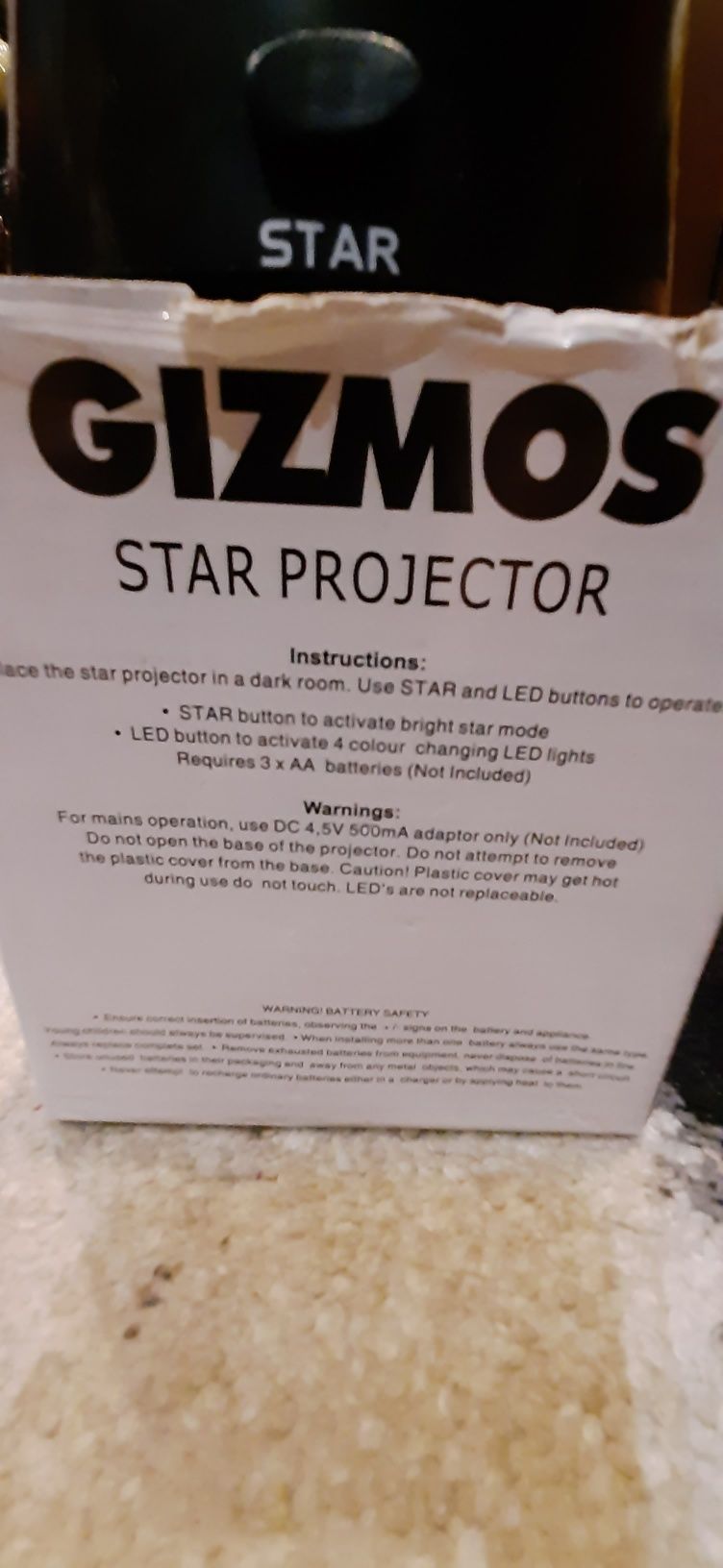 GIZMOS star progector