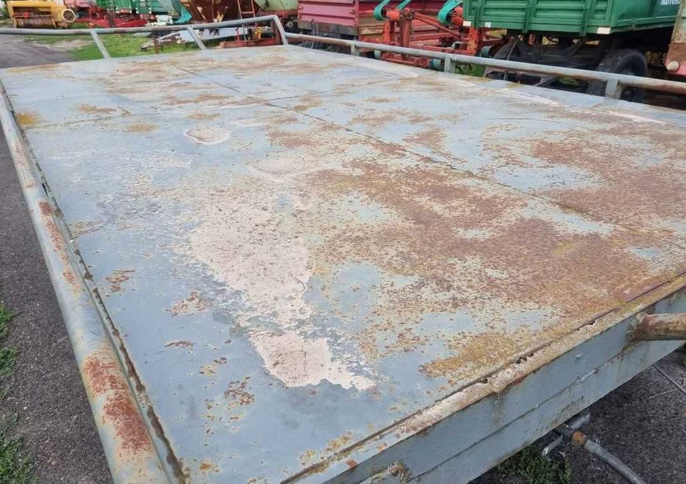 Podwozie przyczepy D46 4,5t autosan do slomy do bel skrzyniopalet