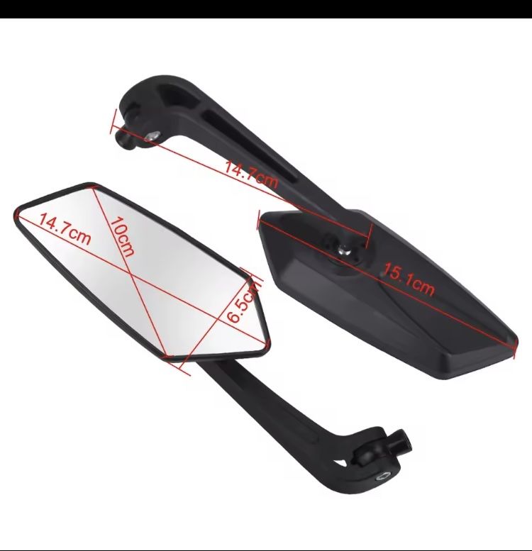 Espelhos para moto mota universais