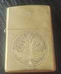 Zapalniczka Zippo Tree of Life Antique Brass.