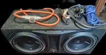 Subwoofer wzmacniacz samochodowy ROCKFORD  B2 AUDIO Tuba Car Audio