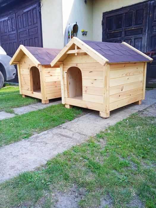 Buda dla psa ocieplona. Owczarek niemiecki, Labrador i inne rasy.