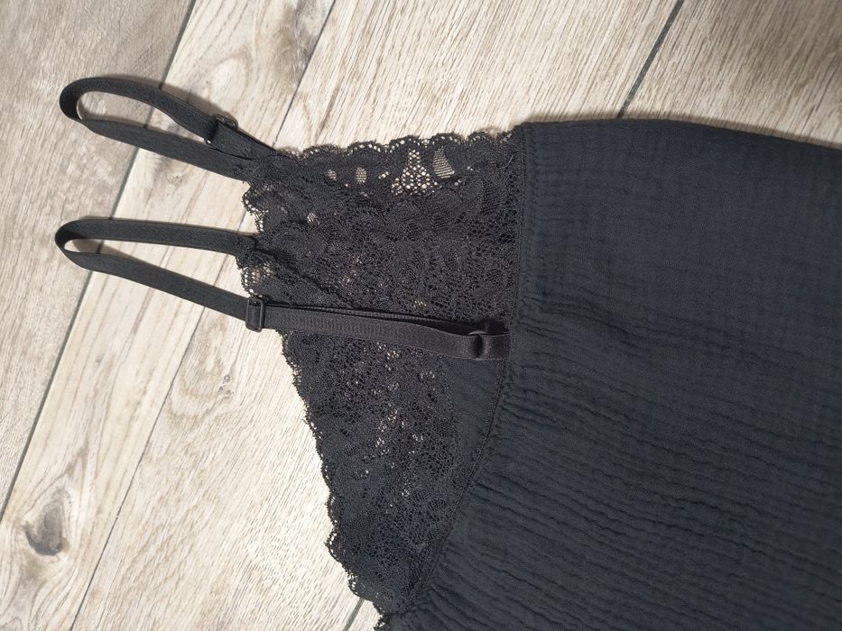 Піжама муслінова чорного кольору