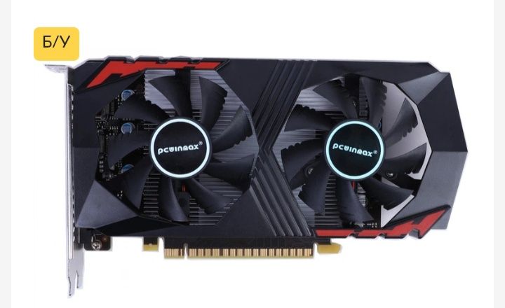 видеокарта 1050ti 4гб pcwinmax