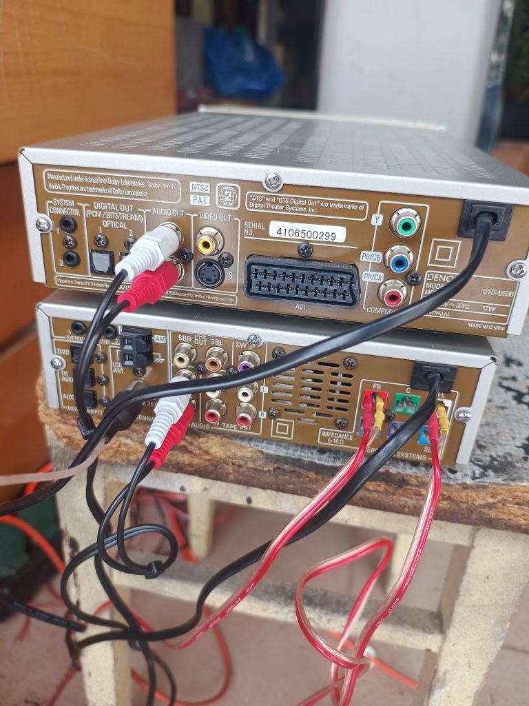 Denon amplituner m330+dwd m330  sprzedam