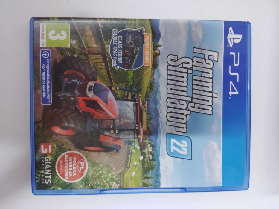 Farming Simulator 22 PS4 Polska okładka / Polskie napisy są w grze