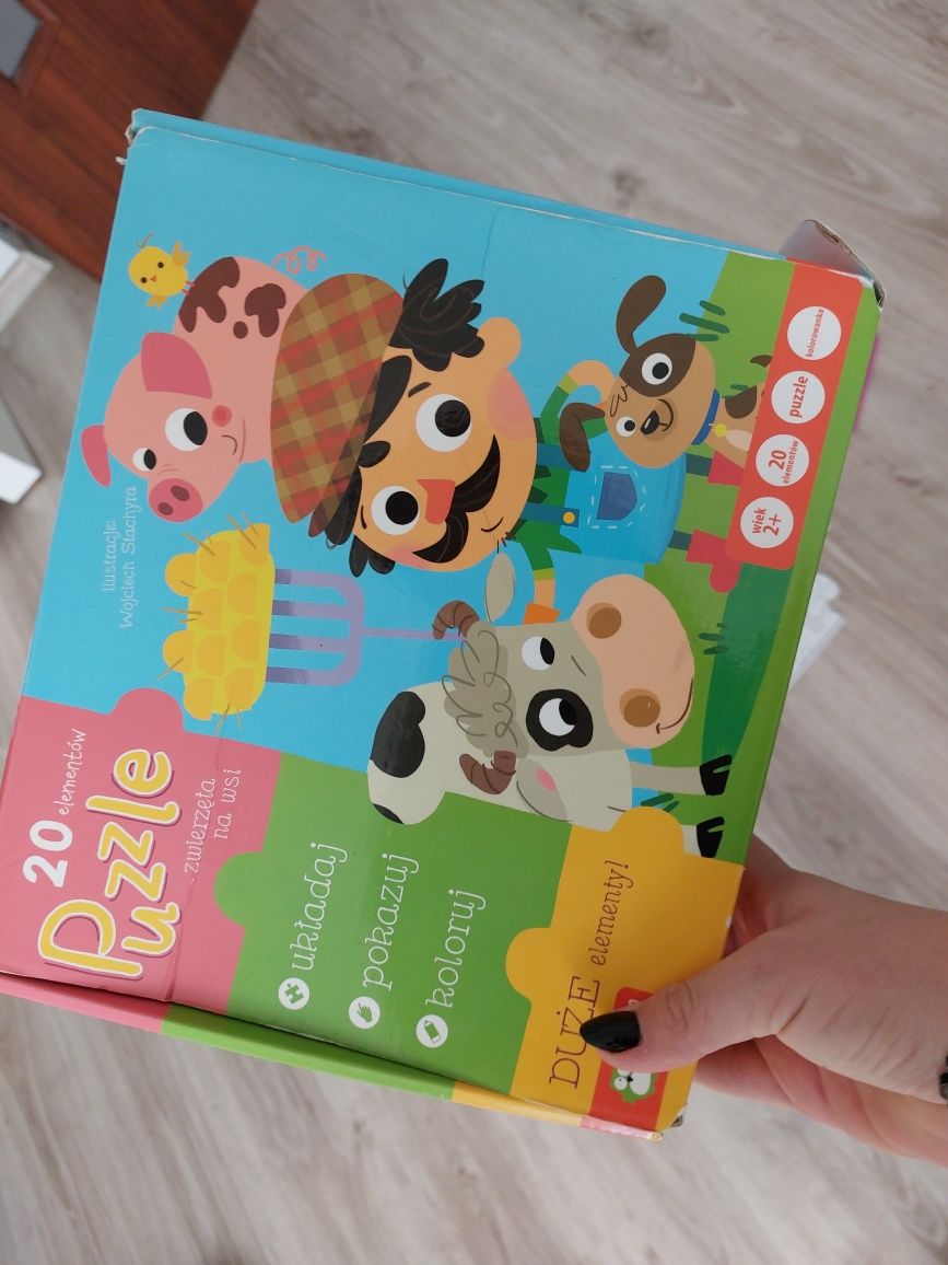 Puzzle dla maluszka 2+