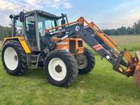 ciągnik traktor renault 103-54 TX turbo z turem