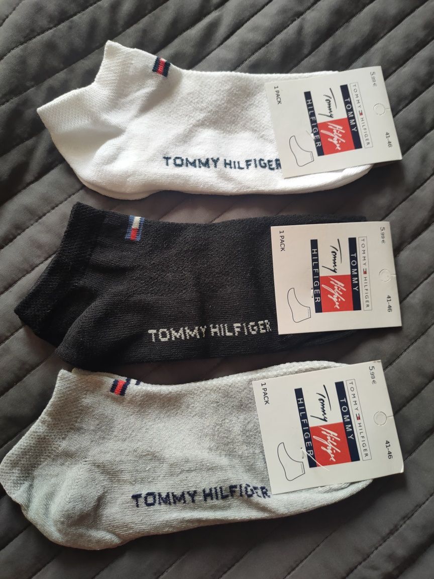 Tommy Hilfiger skarpetki stopki 3 kolory 10zł para