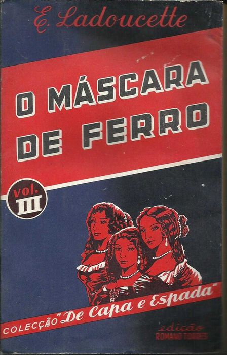 Livro " O mascara de ferro "
