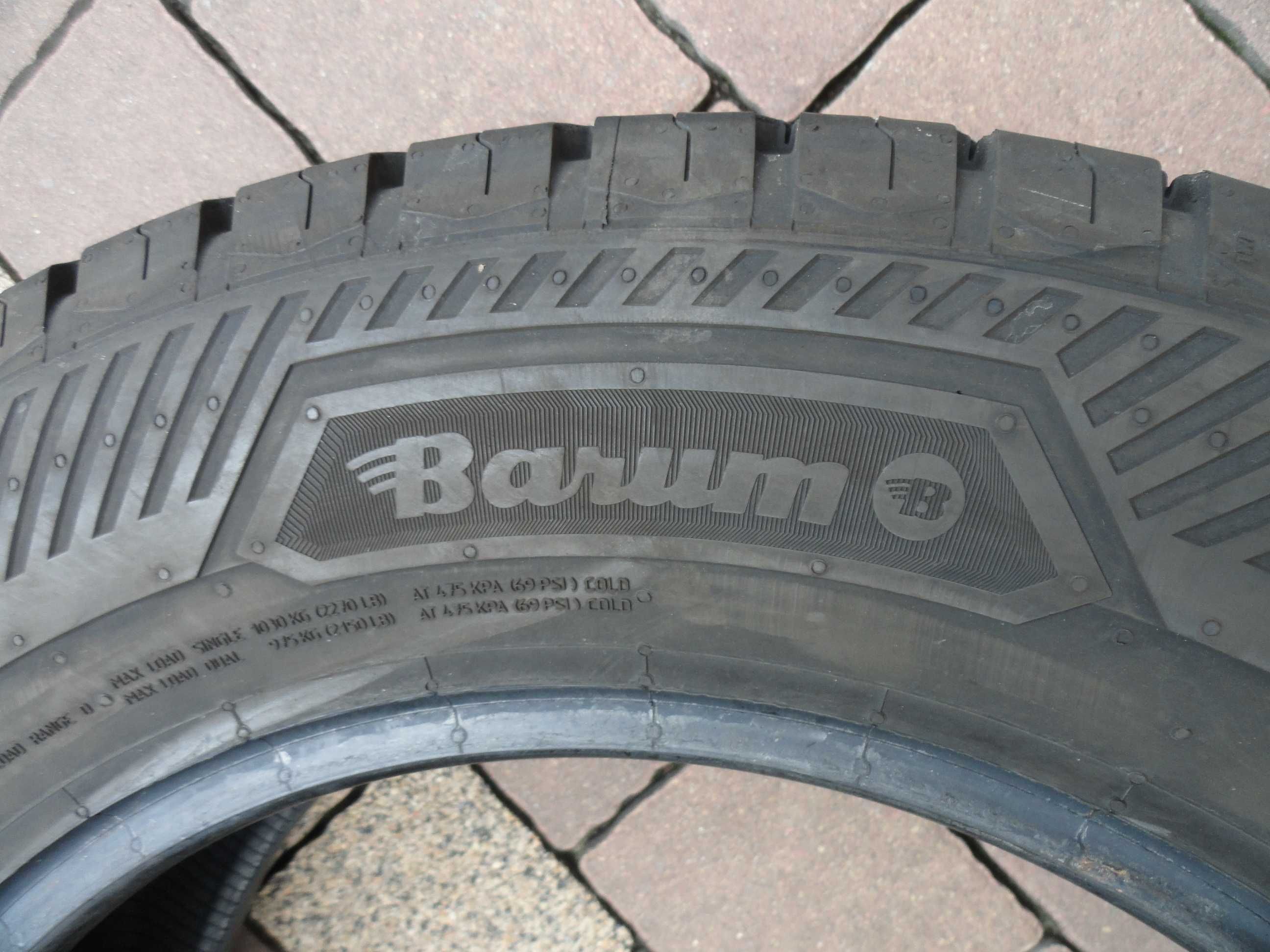 215/65R16C Barum 2 sztuki LATO 2023 rok JAK NOWE