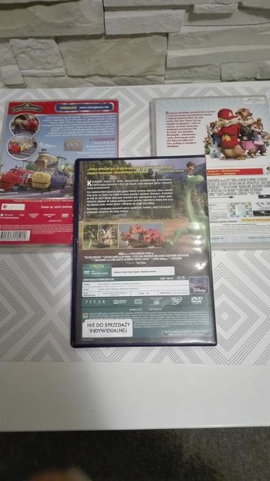 3 płyty z bajkami na DVD, SUPER TYTUŁY Stacyjkowo ALvin inne