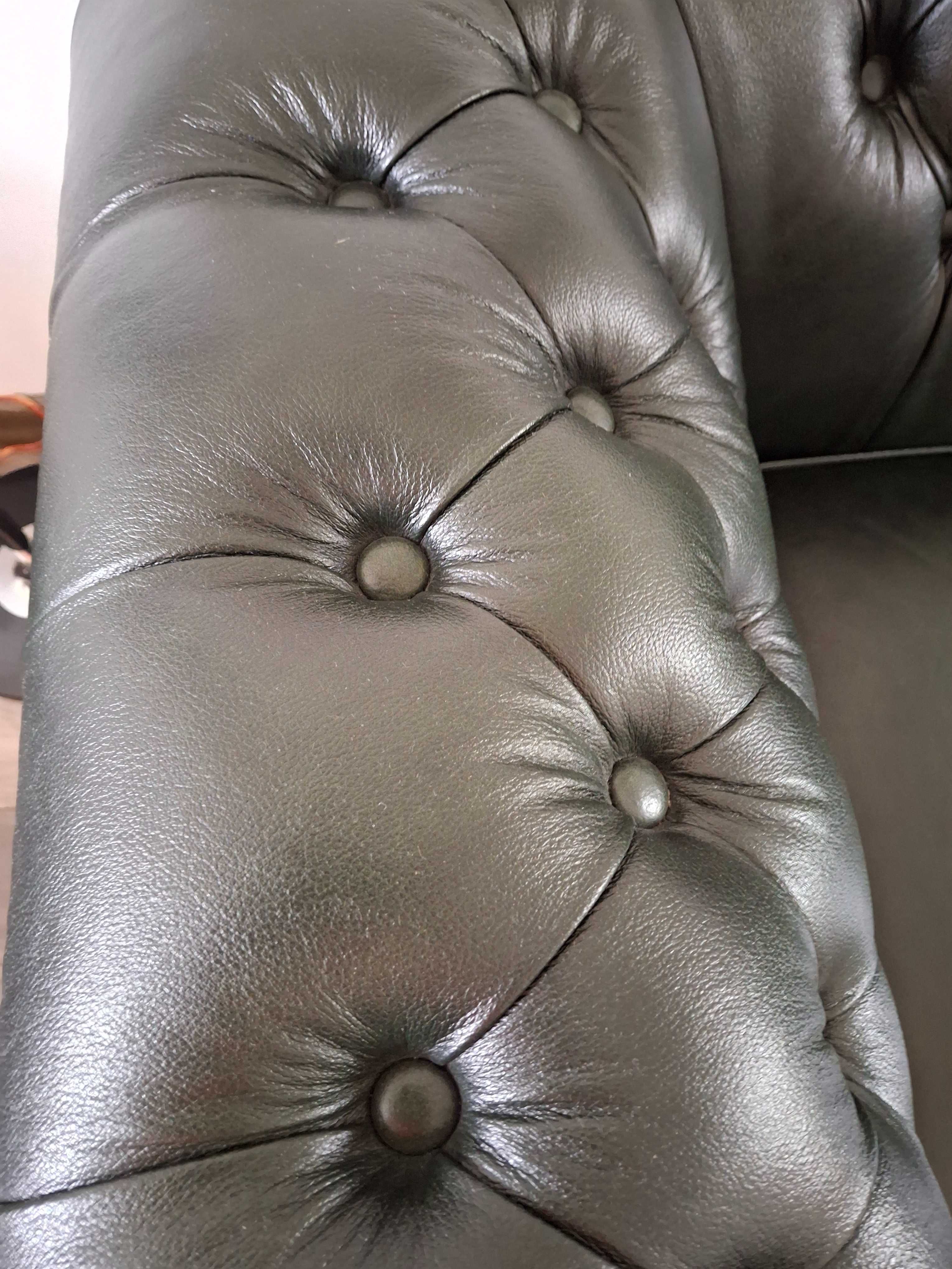 sofa skórzana chesterfield
