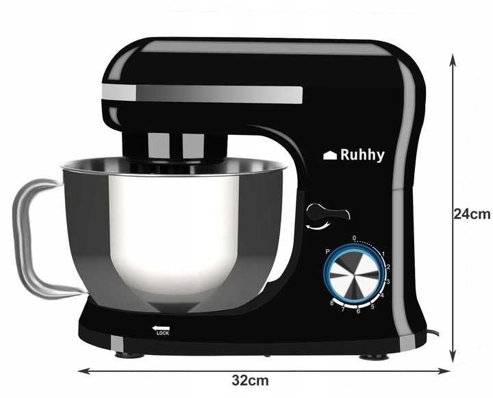 Robot Kuchenny Planetarny Mikser wielofunkcyjny 1700W Misa 4,5+ GRATIS