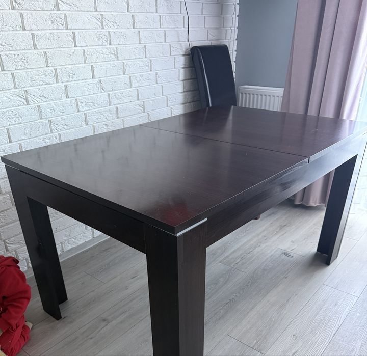 Stół + 6 krzeseł 140x90