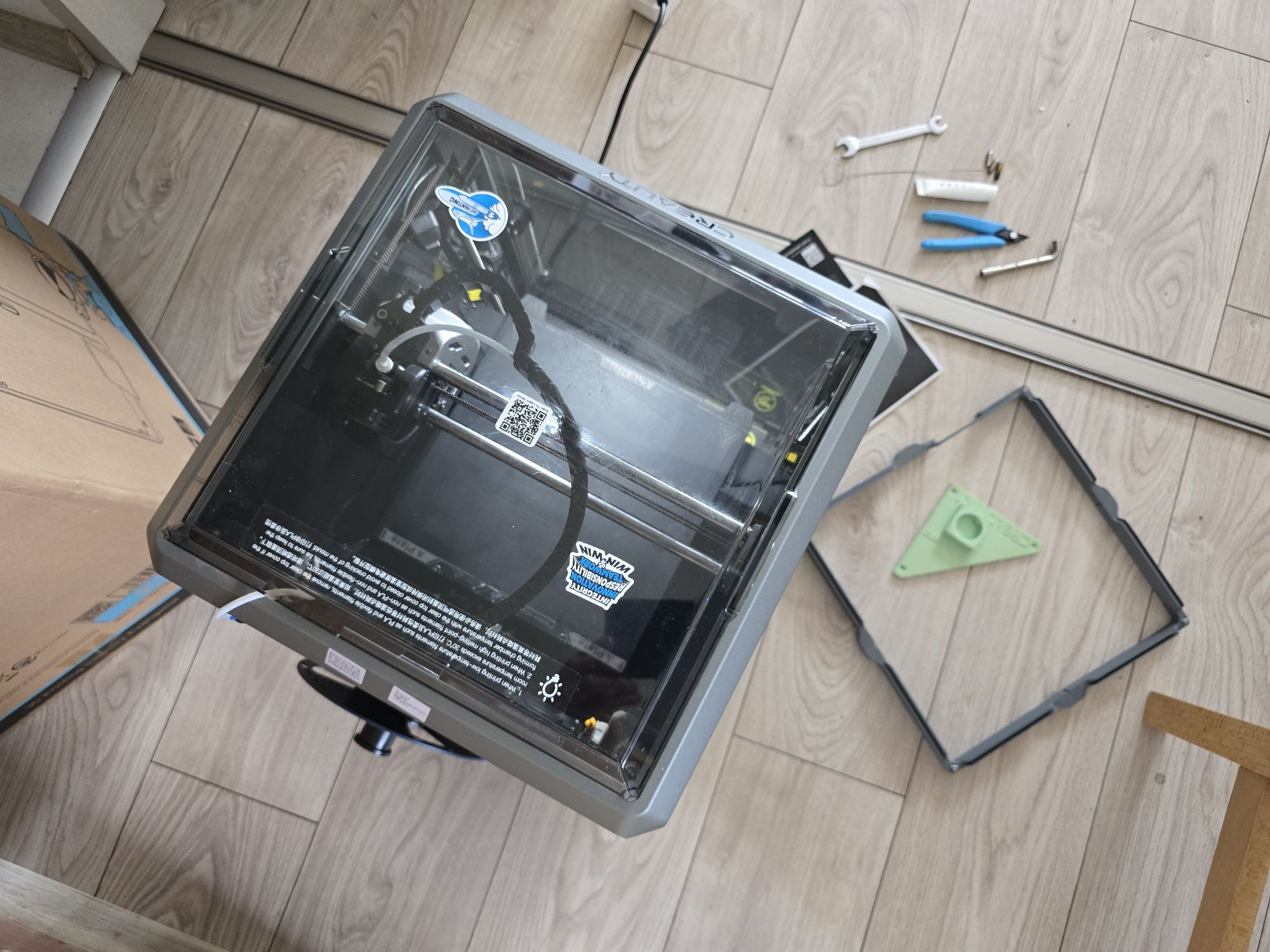 Drukarka 3D Creality K1 stan BDB + Gratis