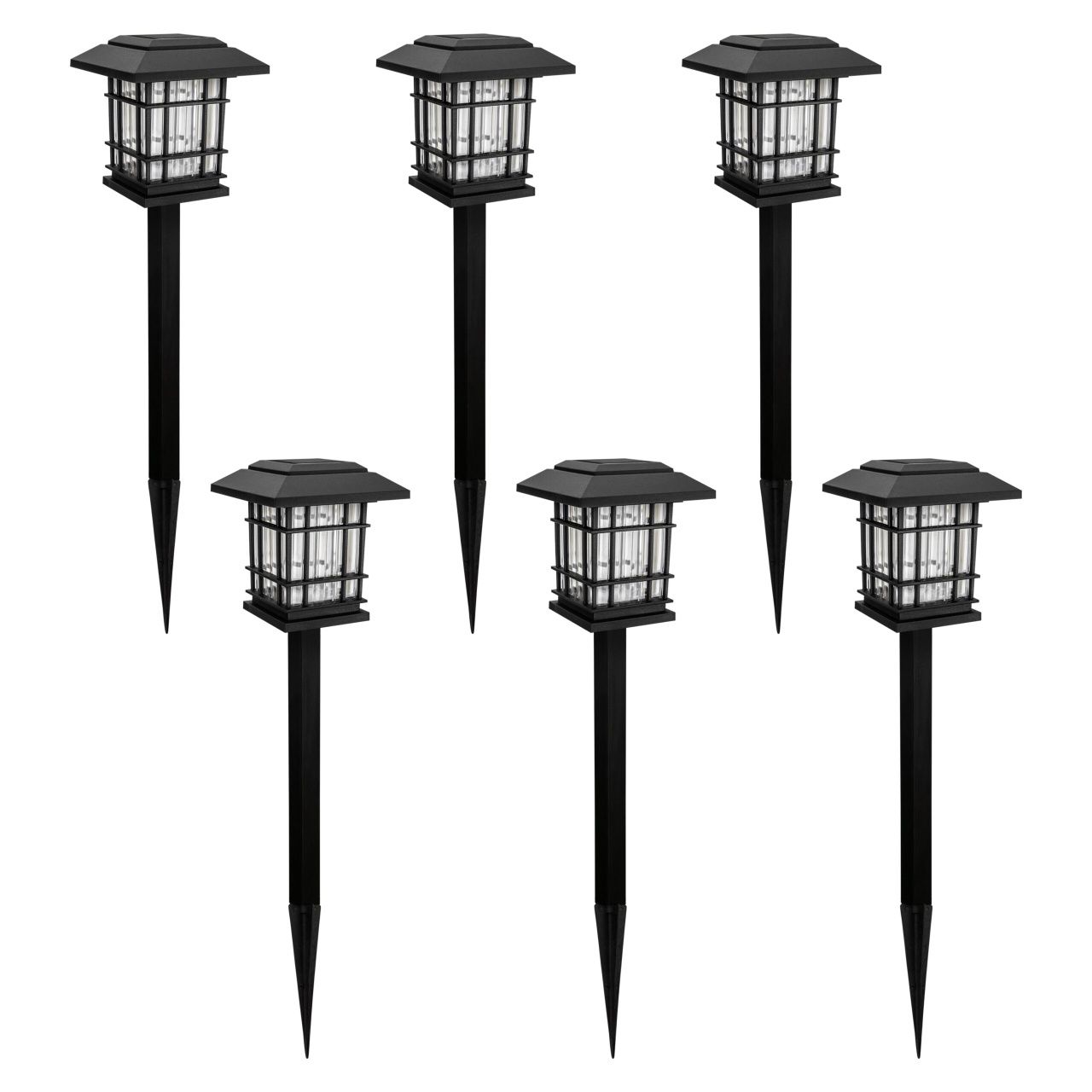 Lampa domek 6sztuk LED