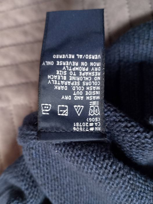Granatowy bezrękawnik kamizelka męski Tommy Hilfiger r.L/Xl
