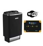 Piec do sauny M90E Harvia Black 9 kW + sterownik WI-FI SaunaBox