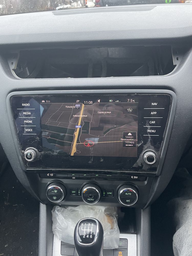 Салон шкода Skoda октавія А7,розборка
