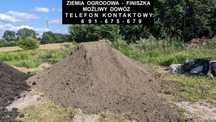Drobna - przesiana ziemia ogrodowa  - finiszka  MOŻLIWY TRANSPORT