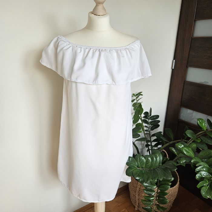 Letnia sukienka bardotka Varlesca rozmiar S