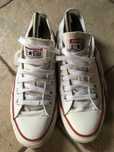 Biale trampki converse
