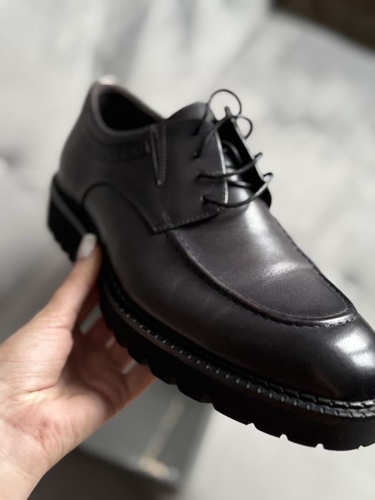 Чоловічі класичні туфлі/лофери з натуральної шкіри