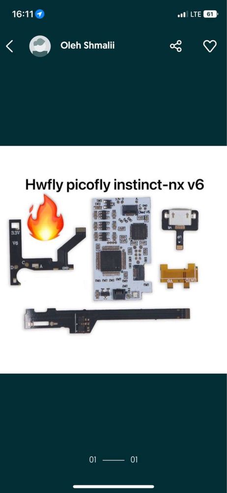 PROMOCJA! Chip Nintendo Switch Oled Hwfly picofly instinct-nx v6