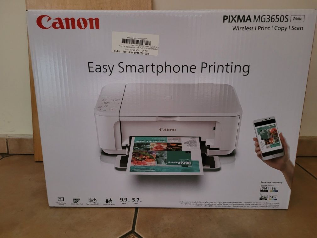 Drukarka Canon  Pixma MG3650 wifi