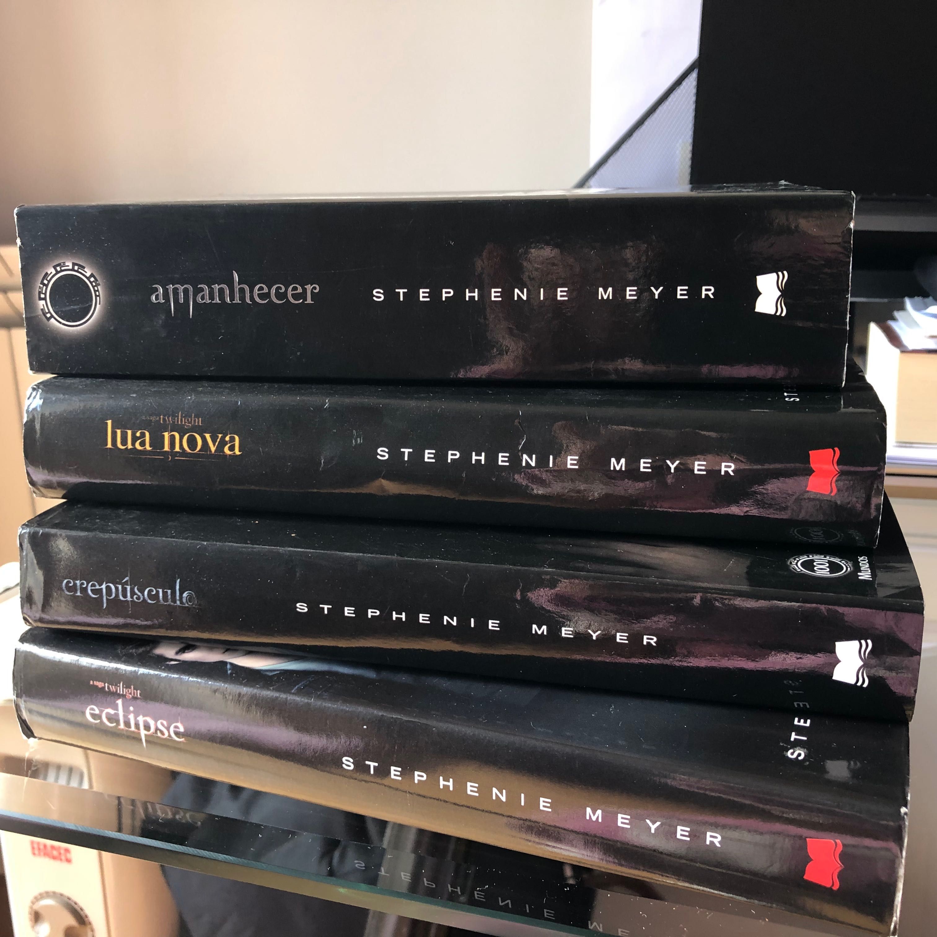 Livros Saga Crepúsculo