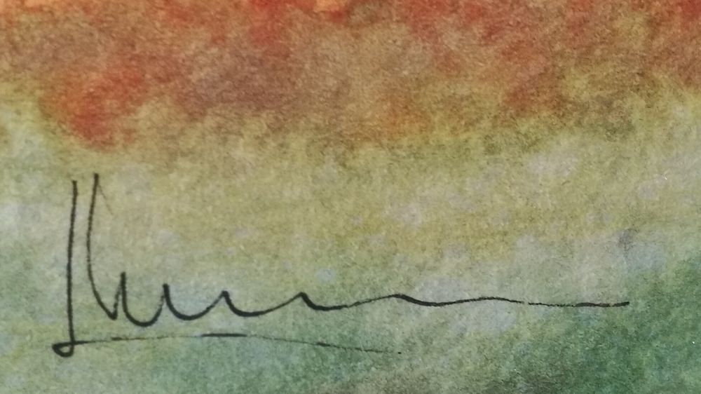 Dois quadros (Aguarelas)