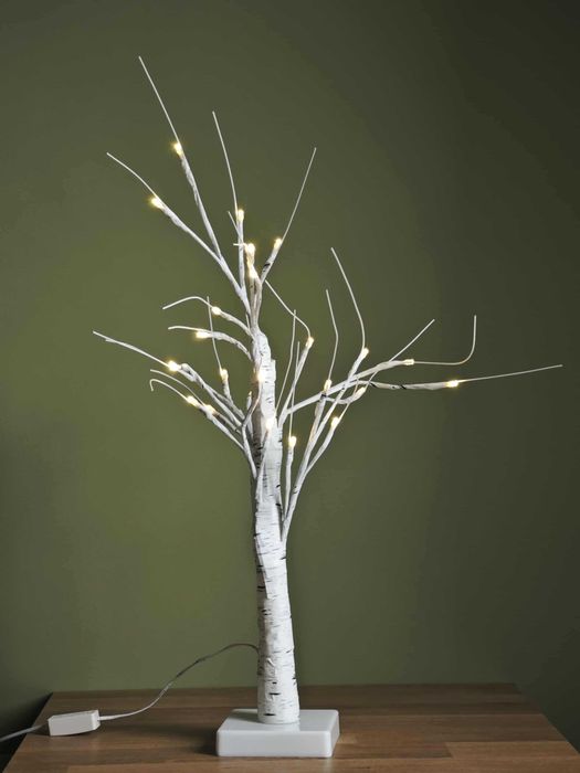 Lampka Drzewko brzoza świecące LED