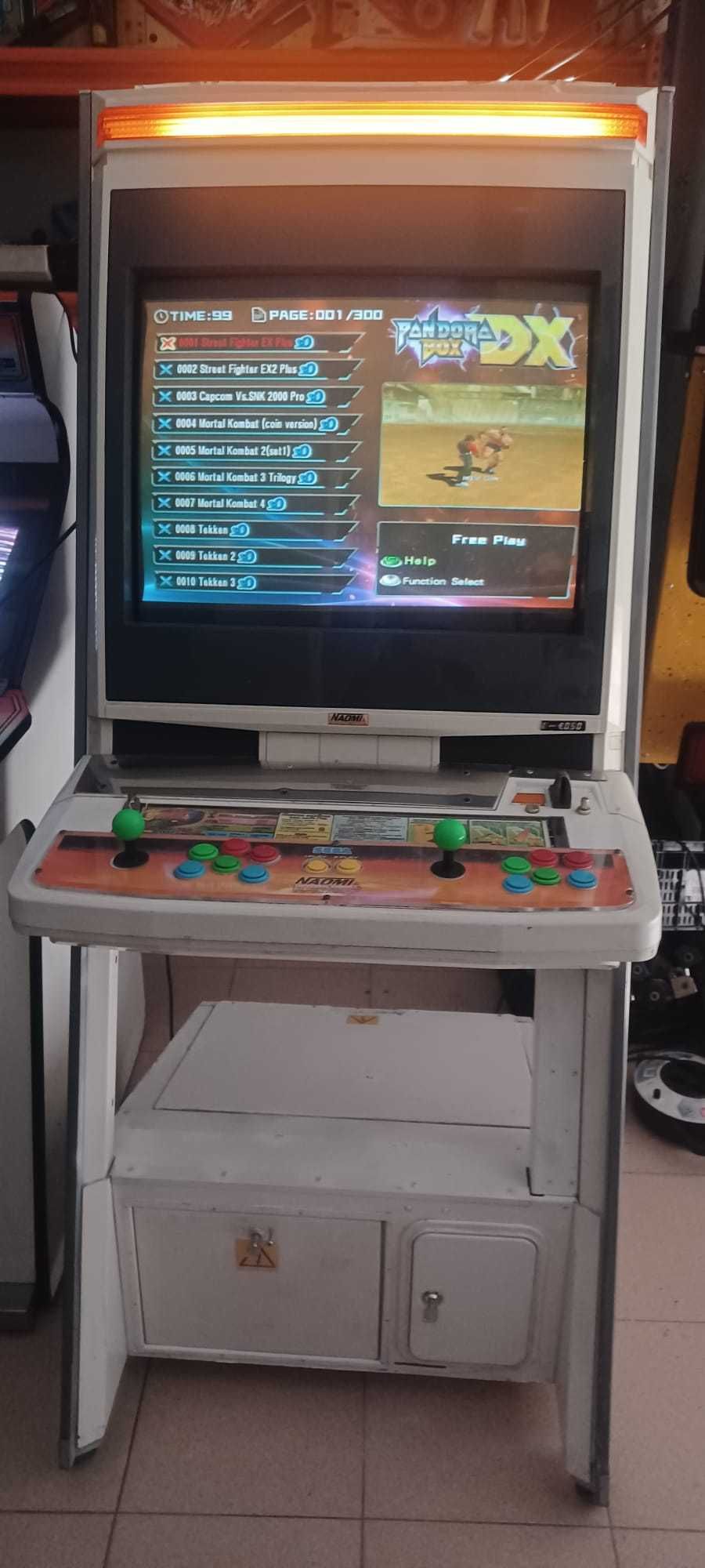 Arcade Sega NAOMI com 3000 jogos