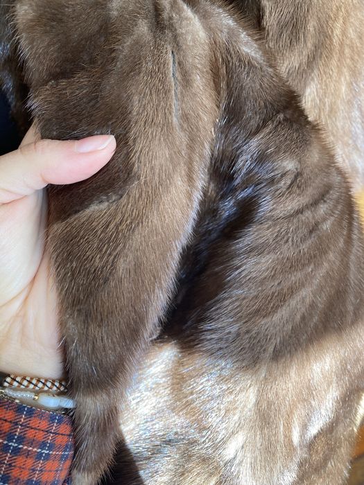 Вінтажна норкова шуба