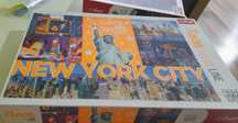 Puzzle 1000 elementów, Nowy York, kompletne